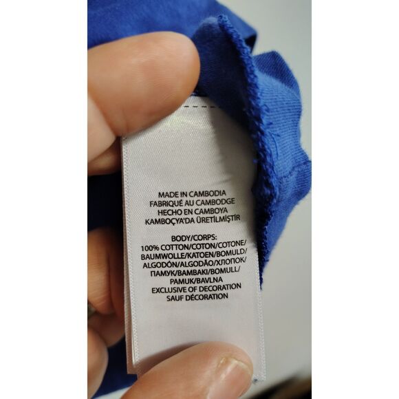 Polo Ralph Lauren Men's Large Blue T-Shirt - Picture 3 of 6